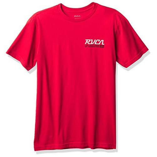 RVCA Men's Transmission Short Sleeve Crew Neck Shirt
