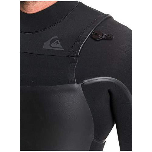 Quiksilver Mens 4/3 Syncro+ Chest Zip Wetsuit