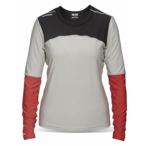 Dakine Women's Flow Loose Fit Long Sleeve Rashguard Shirt, Lunar Rocks, XS
