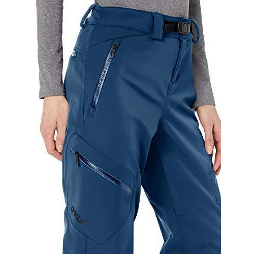 Oakley Women's Soft Shell Pant 10K, Dark Blue, Small
