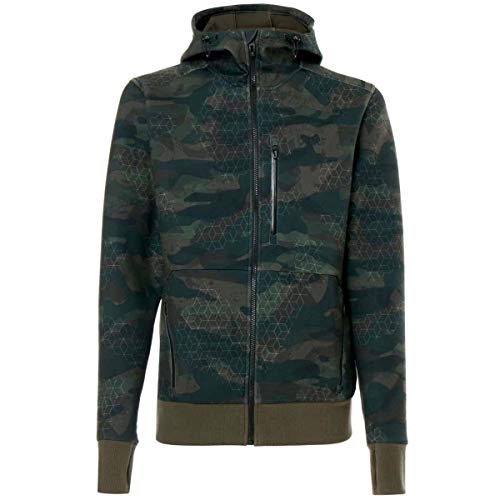 Oakley Mens FZ Scuba Fleece, Camou, XS