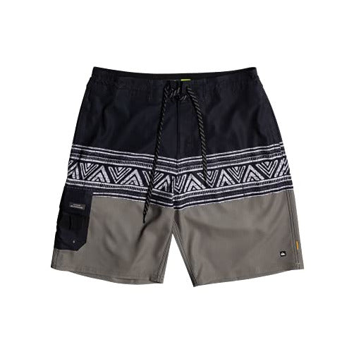 Quiksilver Mens Angler Stripe Beachshort 20" Boardshort
