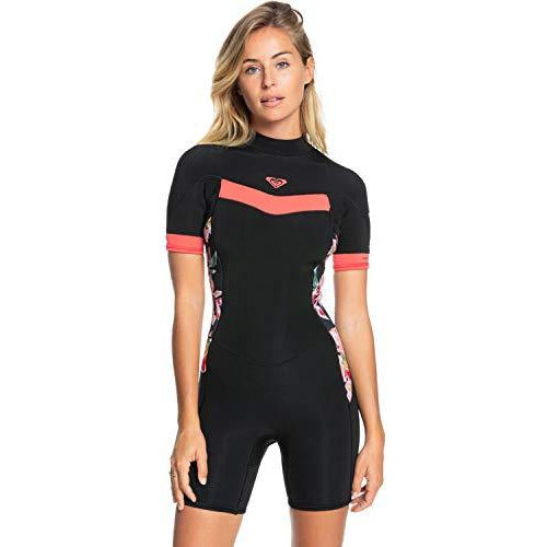Roxy Womens 2/2 Syncro Back Zip Short Sleeve Springsuit