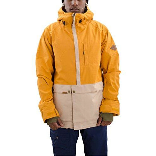 DaKine Men's Dillon Waterproof Jacket, Golden Oak, Rawhide, M