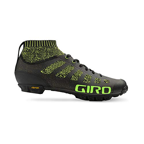 Giro Empire VR70 Knit Mens Mountain Cycling Shoe − 44, Lime/Black (2020)