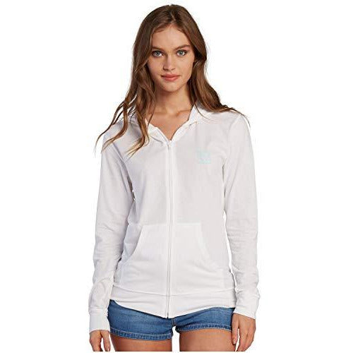 Roxy Womens Biscus Chain Waikiki - Hoodie - Women - S - White Sea Salt S