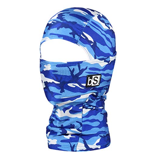 BLACKSTRAP Kids The Hood Dual Layer Cold Weather Neck Gaiter and Warmer for Children, Fatigue Blue