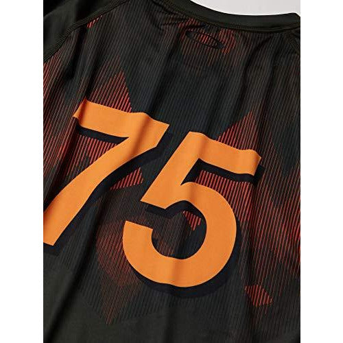 Oakley Men’s 75 Rash Guard Features Flatlock Stitching and Seamless Sides Stretchy Fabric Blend Men’s Swim Shirt