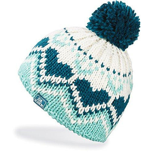 Dakine Women's Molly Beanie, One Size, Dusty Jade/Deep Teal