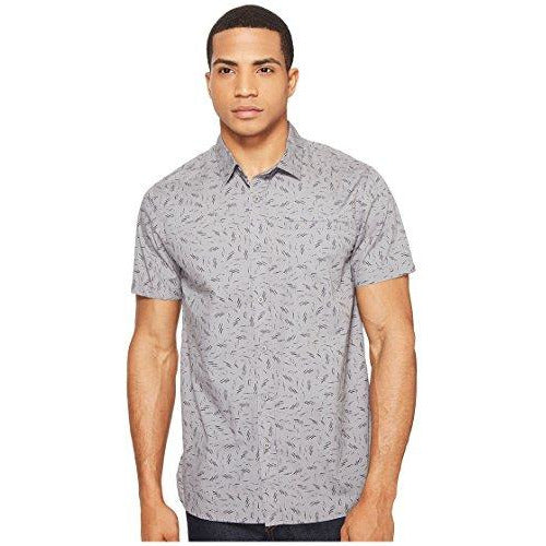 Tavik Men's Porter Short Sleeve Light Grey Scatter Shirt