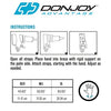 DonJoy Advantage DA161WB01-TAN-XS/S-L Stabilizing Elastic Wrist Brace for Carpal Tunnel, Sprains, Strains, Tendonitis, Instabilities, Palm Stay