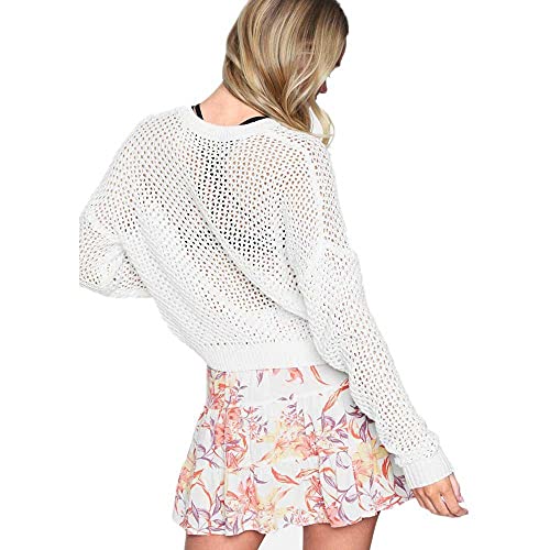Hurley Womens Easy Open Knit Sweater