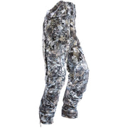 Men's insulated fanatic bib overalls in camouflage print, full-length legs