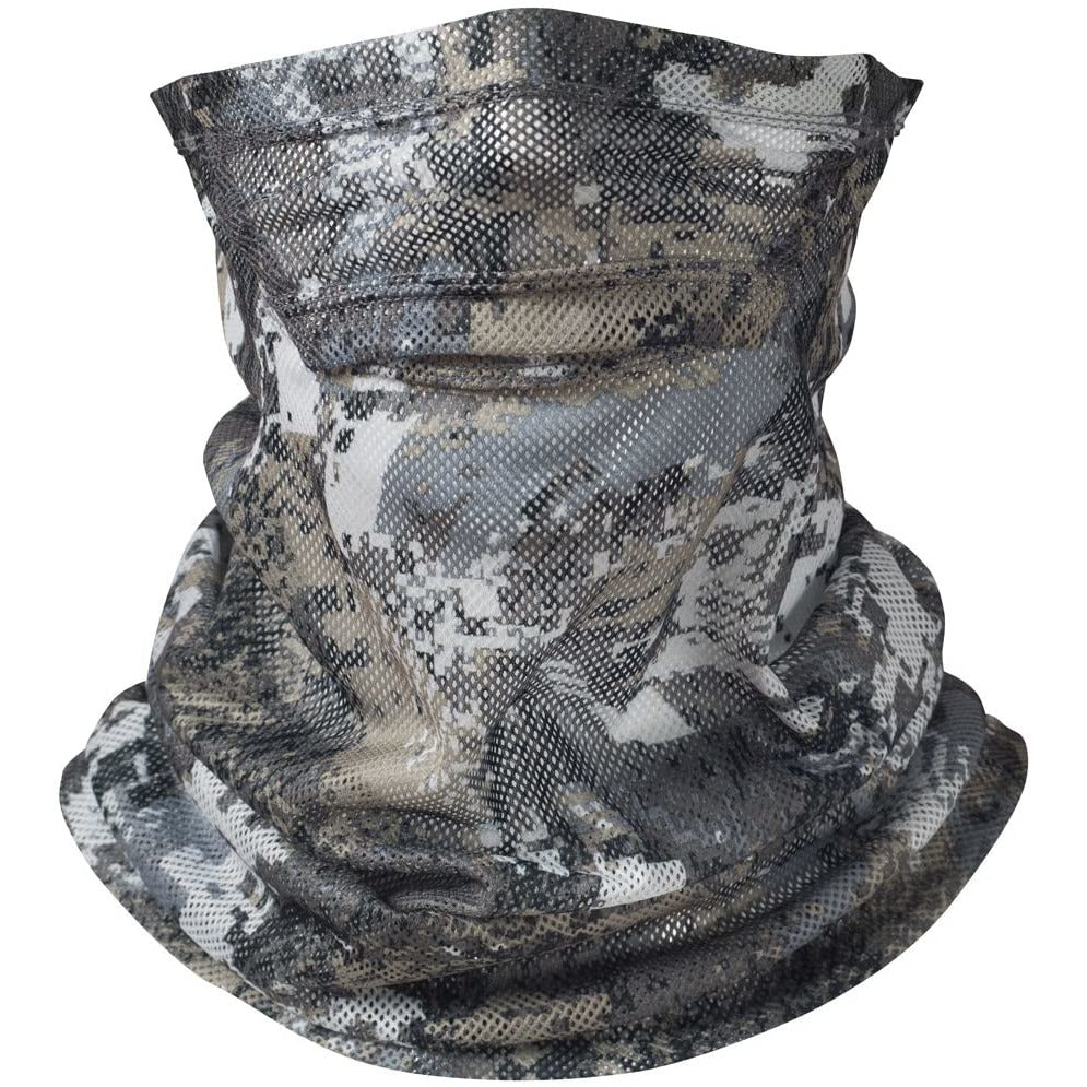 SITKA Gear Lightweight Mesh Camo Hunting Face Mask, Optifade Elevated II, OSFA