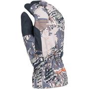 SITKA Stormfront GTX glove in Optifade Open Country camo, dark palm and cuff