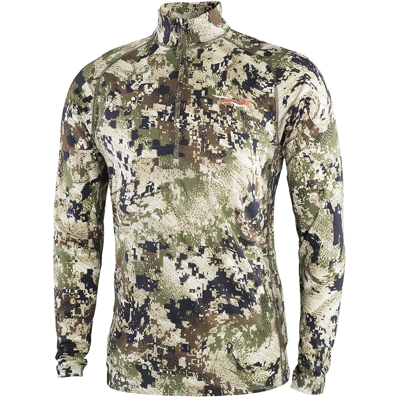 SITKA Gear Men's Merino Core Lightweight Half-Zip, Optifade Subalpine, Medium